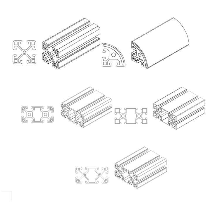 INDUSTRIAL ALUMINUM PROFILES